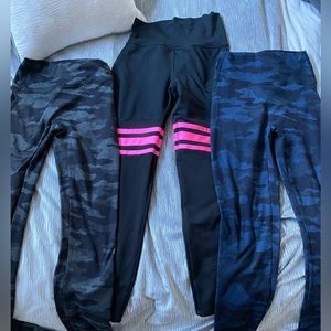 3 Pair of Bombshell Sportswear Leggings Size Small